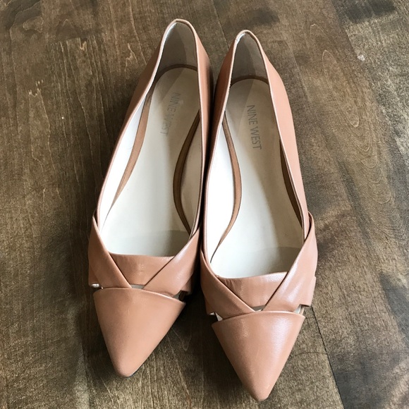 Nine West Shoes - Nine West Tuneup leather flat in natural
